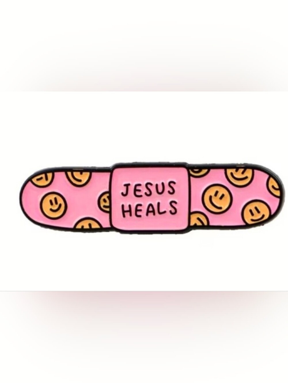 Jesus Heals Bandaid Pin NWT